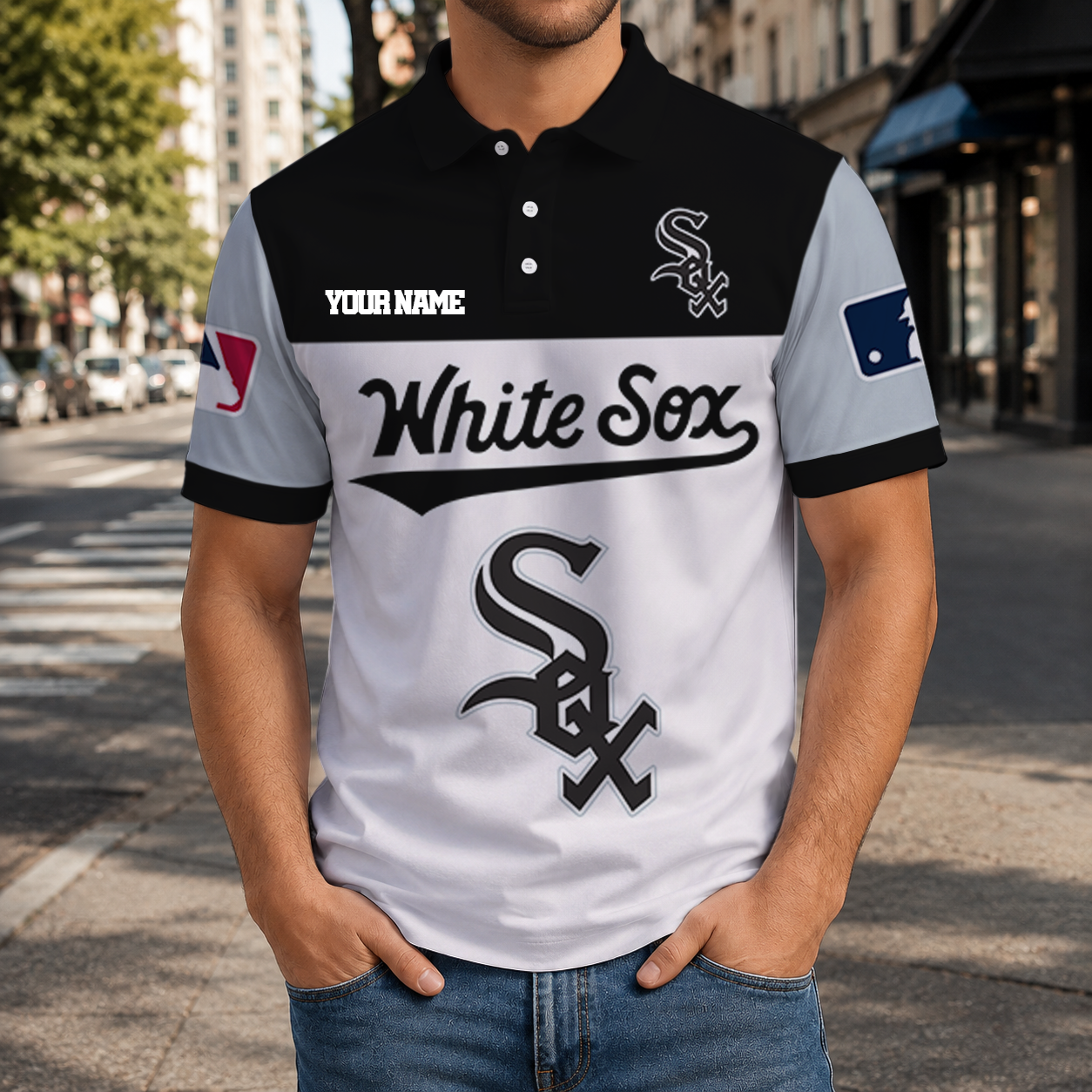 LIMITED EDITION - NEW CUSTOMIZED MLB26 CWS CHICAGO WHITE SOX T-SHIRT, POLO SHIRT, ZIP POLO SHIRT, SWEATSHIRT, HOODIE & ZIP HOODIE
