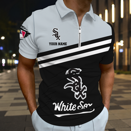 EXCLUSIVE EDITION - NEW CUSTOMIZED MLB26 CWS CHICAGO WHITE SOX T-SHIRT, POLO SHIRT, ZIP POLO SHIRT, SWEATSHIRT, HOODIE & ZIP HOODIE