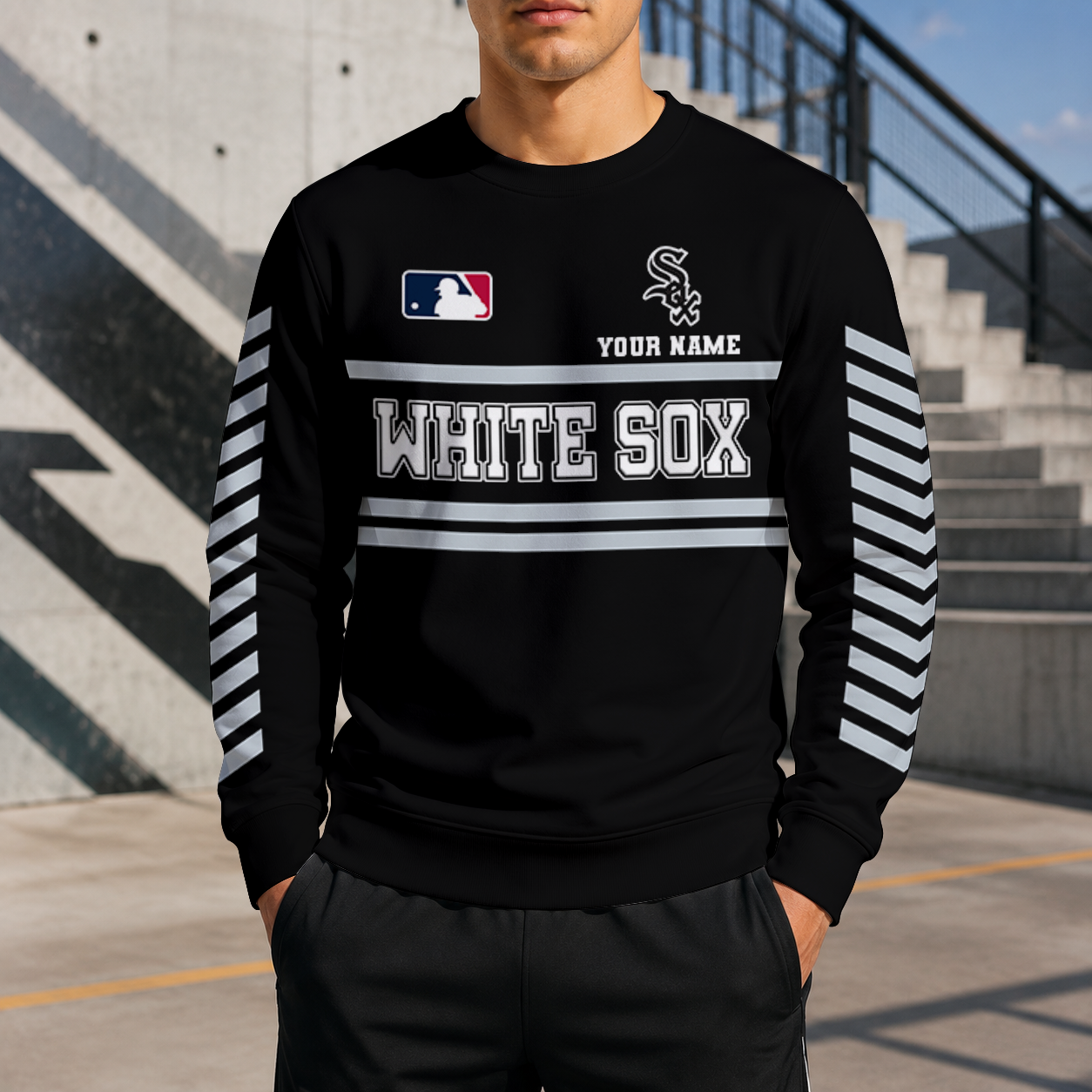VIRAL EDITION - NEW CUSTOMIZED MLB26 CWS CHICAGO WHITE SOX UNISEX SWEATSHIRT