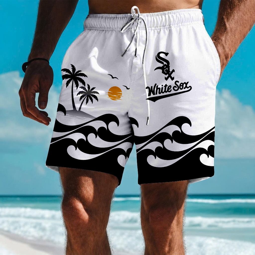 LIMITED EDITION - NEW PREMIUM MLB26 CWS CHICAGO WHITE SOX SHORT PANTS
