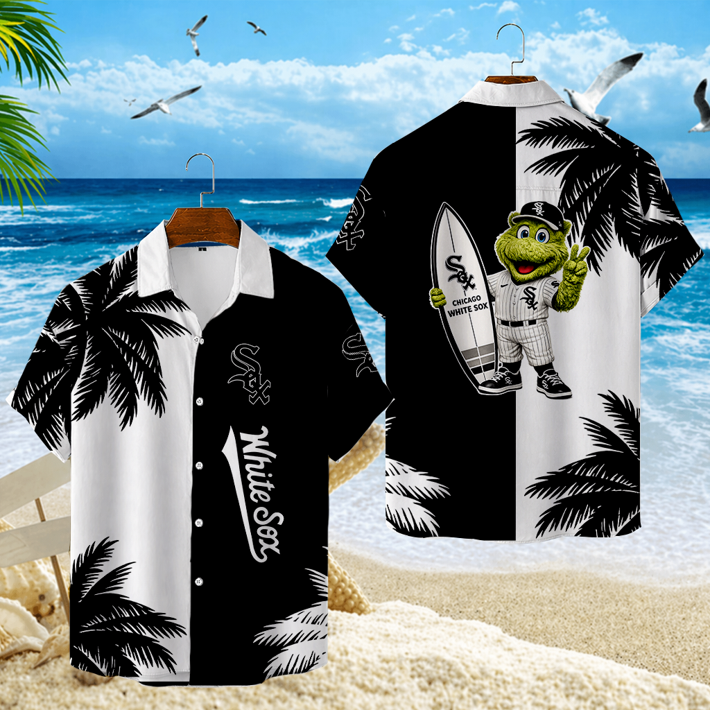 LIMITED EDITION - NEW CUSTOMIZED MLB26 CWS CHICAGO WHITE SOX UNISEX HAWAIIAN SHIRT