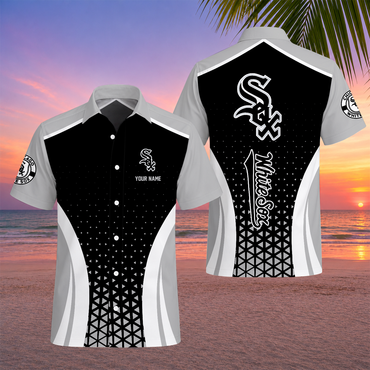 LIMITED EDITION - NEW CUSTOMIZED MLB26 CWS CHICAGO WHITE SOX UNISEX HAWAIIAN SHIRT
