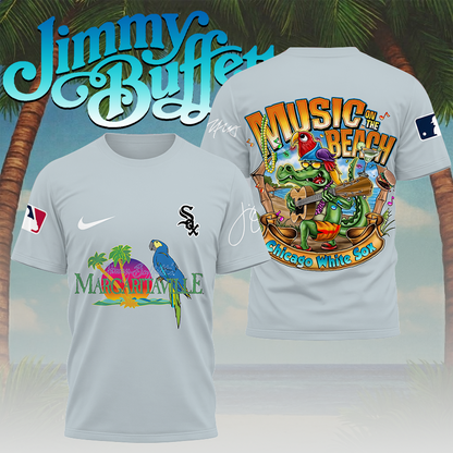 LIMITED EDITION - NEW CUSTOMIZED MLB26 CWS CHICAGO WHITE SOX x JIMMY BUFFETT T-SHIRT, HOODIE, ZIP HOODIE