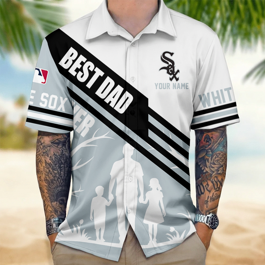 LIMITED EDITION - NEW CUSTOMIZED MLB26 CWS CHICAGO WHITE SOX UNISEX HAWAIIAN SHIRT