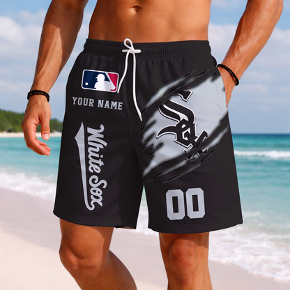 LIMITED EDITION - NEW PREMIUM MLB26 CWS CHICAGO WHITE SOX SHORT PANTS