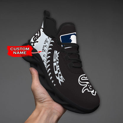 [FLASH SALE] NEW CUSTOMIZED MLB26 CWS CHICAGO WHITE SOX MAX SOUL SHOES