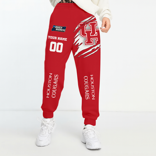 LIMITED EDITION - NEW CUSTOMIZED NCAA FBS26 HOC HOUSTON COUGARS UNISEX LONG PANTS