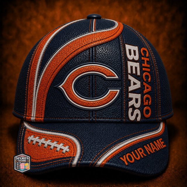 ELITE EDITION - NEW CUSTOMIZED NFL26 CCB CHICAGO BEARS CLASSIC CAP
