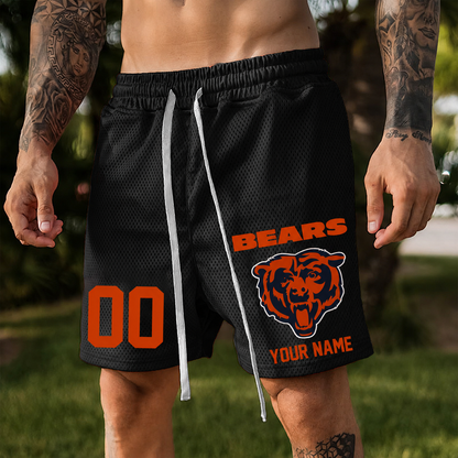 ELITE EDITION - NEW CUSTOMIZED NFL26 CCB CHICAGO BEARS SHORT PANTS
