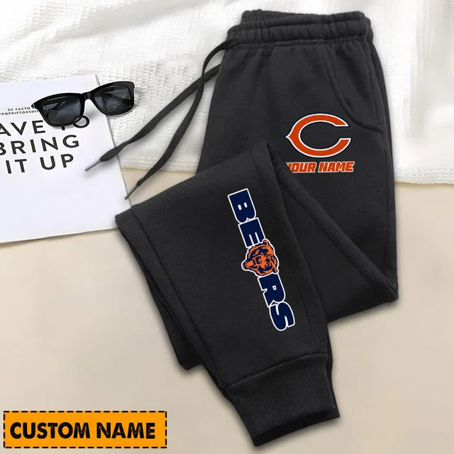 SPECIAL EDITION - NEW CUSTOMIZED NFL26 CCB CHICAGO BEARS SWEATPANTS