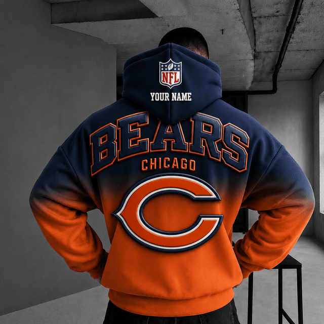 EXCLUSIVE EDITION - NEW CUSTOMIZED NFL26 CCB CHICAGO BEARS HOODIE, ZIP HOODIE, POLO SHIRT, ZIP POLO SHIRT, T-SHIRT & SWEATSHIRT