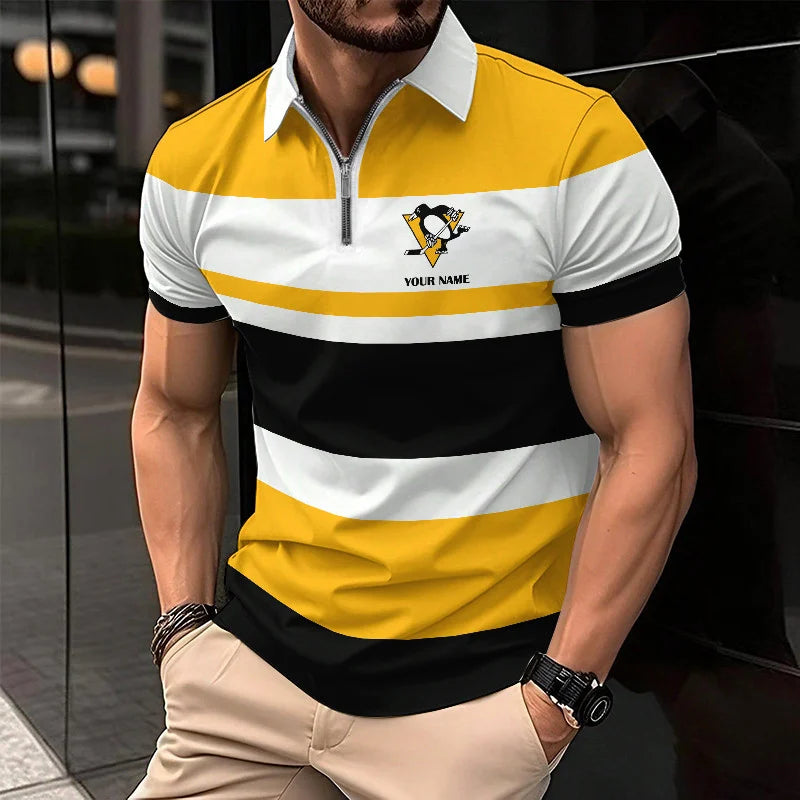 EXCLUSIVE EDITION - NEW CUSTOMIZED NHL26 PBP PITTSBURGH PENGUINS POLO SHIRT, ZIP POLO SHIRT & T-SHIRTS