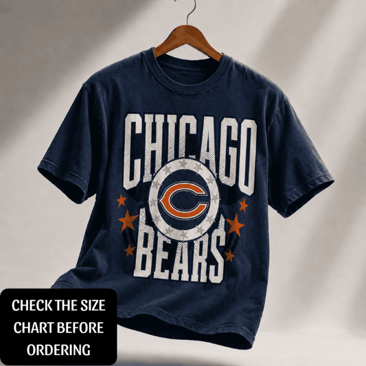 ELITE EDITION - NEW CUSTOMIZED NFL26 CCB CHICAGO BEARS T-SHIRT, POLO SHIRT, ZIP POLO SHIRT, HOODIE, ZIP HOODIE & SWEATSHIRT
