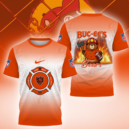 [SPECIAL OFFER] NEW CUSTOMIZED NFL26 CCB CHICAGO BEARS BUC-EE'S T-SHIRT, HOODIE & ZIP HOODIE