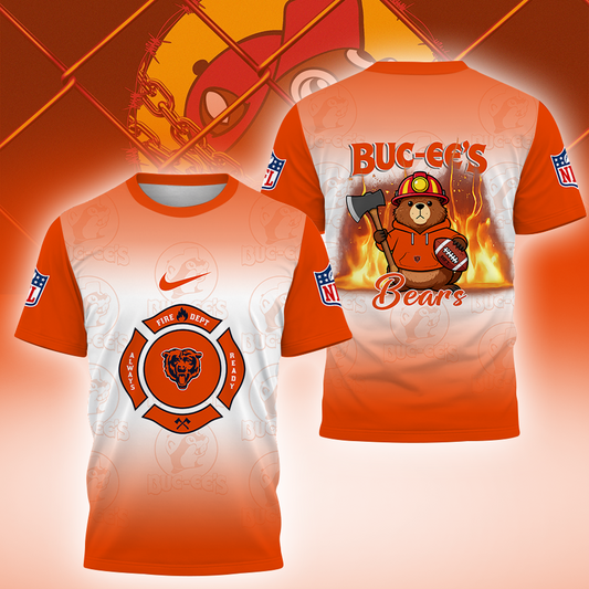 [SPECIAL OFFER] NEW CUSTOMIZED NFL26 CCB CHICAGO BEARS BUC-EE'S T-SHIRT, HOODIE & ZIP HOODIE