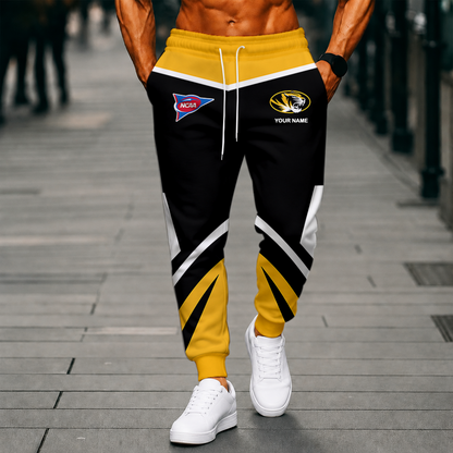 LIMITED EDITION - NEW CUSTOMIZED NCAA FBS26 MST MISSOURI TIGERS SWEATPANTS