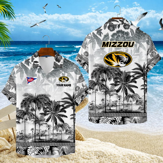 LIMITED EDITION - NEW CUSTOMIZED FBS26 MST MISSOURI TIGERS UNISEX HAWAIIAN SHIRT