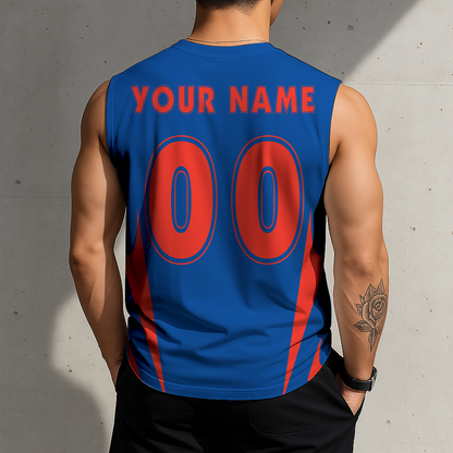 LIMITED EDITION - NEW CUSTOMIZED NBA26 P76 PHILADELPHIA 76ERS MEN'S GYM SHIRT