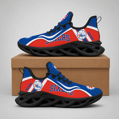 LIMITED EDITION - NEW CUSTOMIZED NBA26 P76 PHILADELPHIA 76ERS MAX SOUL SHOES