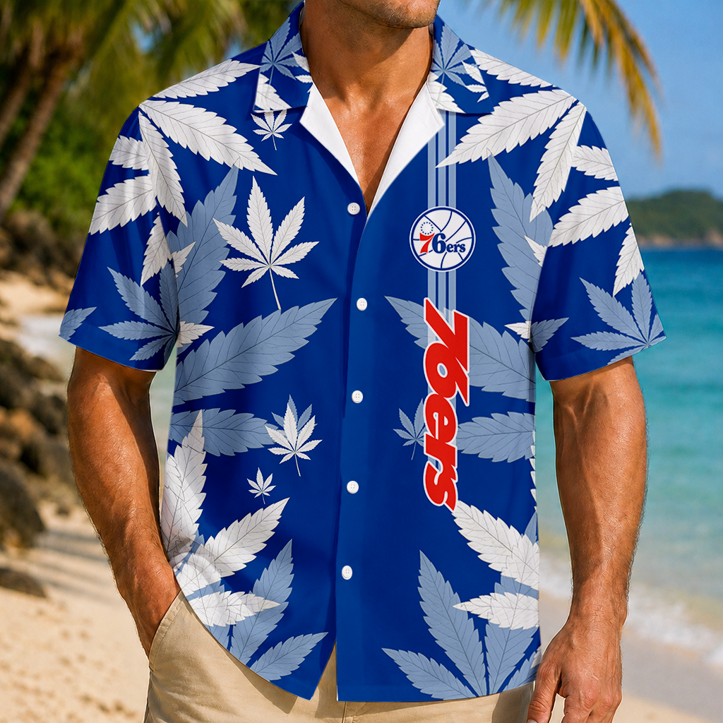 VIRAL EDITION - NEW CUSTOMIZED NBA26 P76 PHILADELPHIA 76ERS UNISEX HAWAIIAN SHIRT