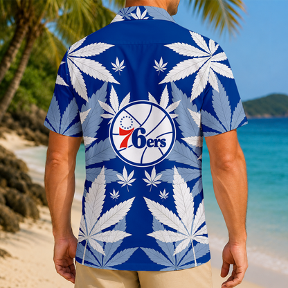 VIRAL EDITION - NEW CUSTOMIZED NBA26 P76 PHILADELPHIA 76ERS UNISEX HAWAIIAN SHIRT
