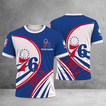 LIMITED EDITION - NEW CUSTOMIZED NBA26 P76 PHILADELPHIA 76ERS T-SHIRT, POLO SHIRT, ZIP POLO SHIRT, SWEATSHIRT, HOODIE & ZIP HOODIE