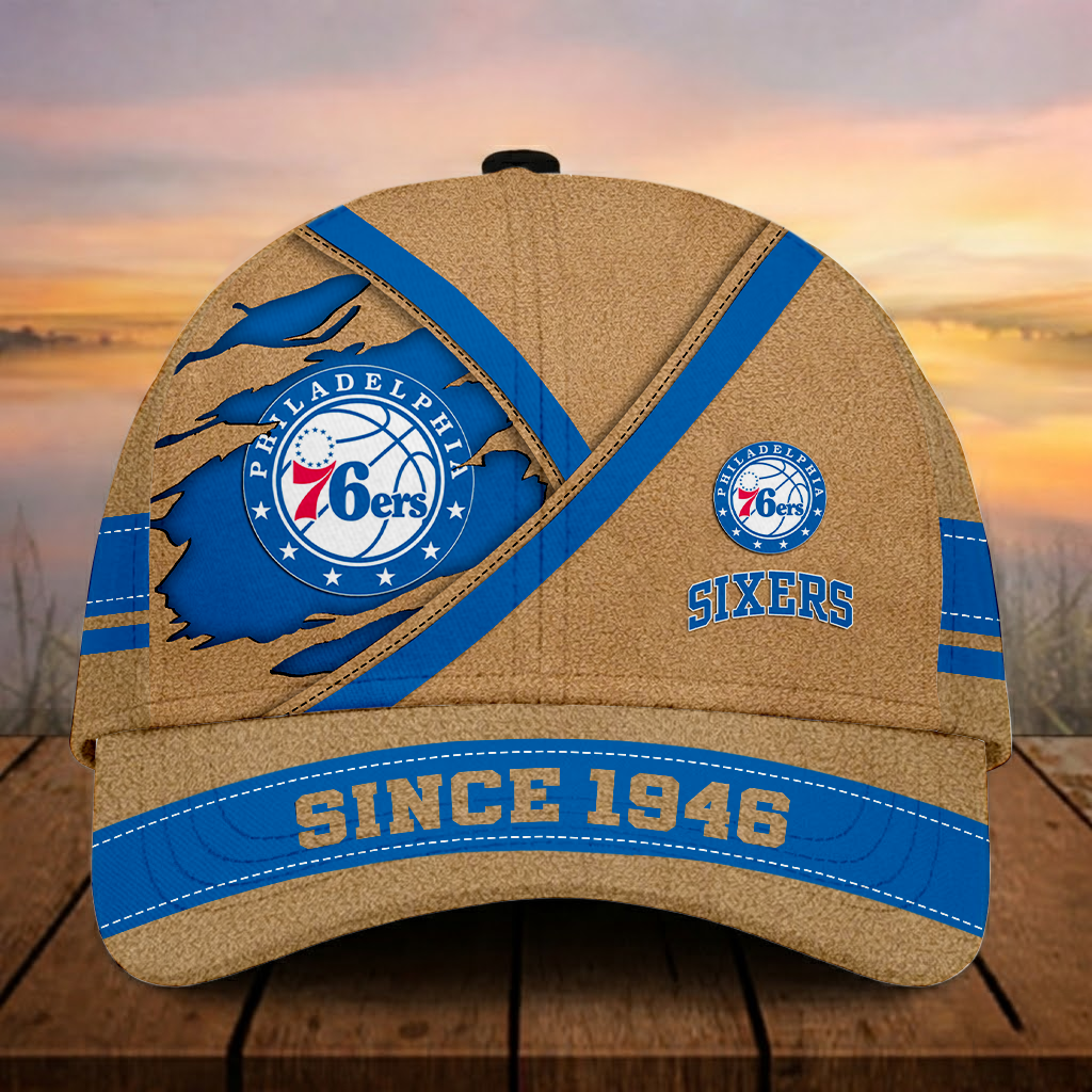 LIMITED EDITION - NEW CUSTOMIZED NBA26 P76 PHILADELPHIA 76ERS CLASSIC CAP