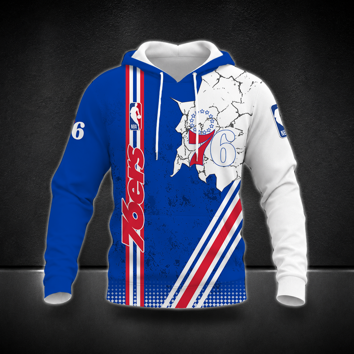 LIMITED EDITION - NEW CUSTOMIZED NBA26 P76 PHILADELPHIA 76ERS T-SHIRT, POLO SHIRT, ZIP POLO SHIRT, SWEATSHIRT, HOODIE & ZIP HOODIE