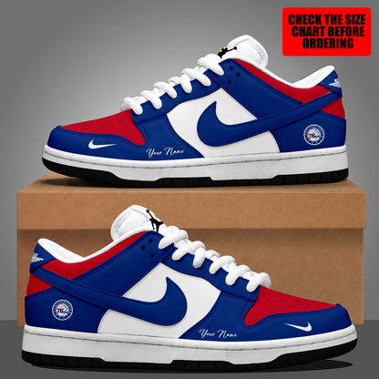 [HOT DEAL] NEW CUSTOMIZED NBA26 P76 PHILADELPHIA 76ERS DUNK LOW SHOES