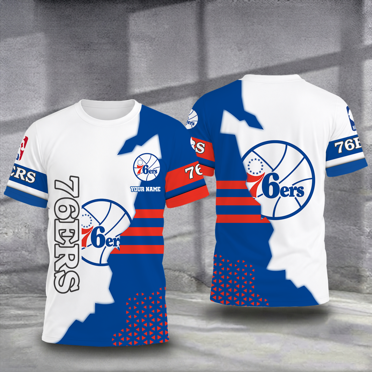 LIMITED EDITION - NEW CUSTOMIZED NBA26 P76 PHILADELPHIA 76ERS T-SHIRT, POLO SHIRT, ZIP POLO SHIRT, SWEATSHIRT, HOODIE & ZIP HOODIE