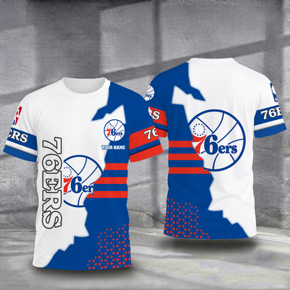 LIMITED EDITION - NEW CUSTOMIZED NBA26 P76 PHILADELPHIA 76ERS T-SHIRT, POLO SHIRT, ZIP POLO SHIRT, SWEATSHIRT, HOODIE & ZIP HOODIE