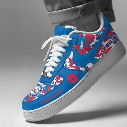 [HOT DEAL] NEW CUSTOMIZED NBA26 P76 PHILADELPHIA 76ERS AF1 SHOES