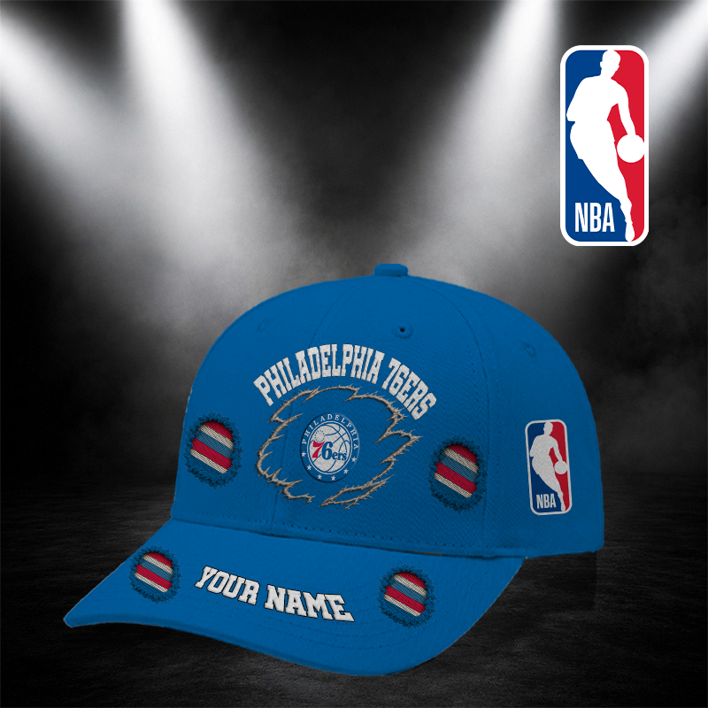 [HOT DEAL] NEW CUSTOMIZED NBA26 P76 PHILADELPHIA 76ERS CLASSIC CAP