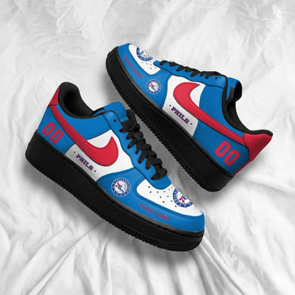 [HOT DEAL] NEW CUSTOMIZED NBA26 P76 PHILADELPHIA 76ERS AF1 SHOES
