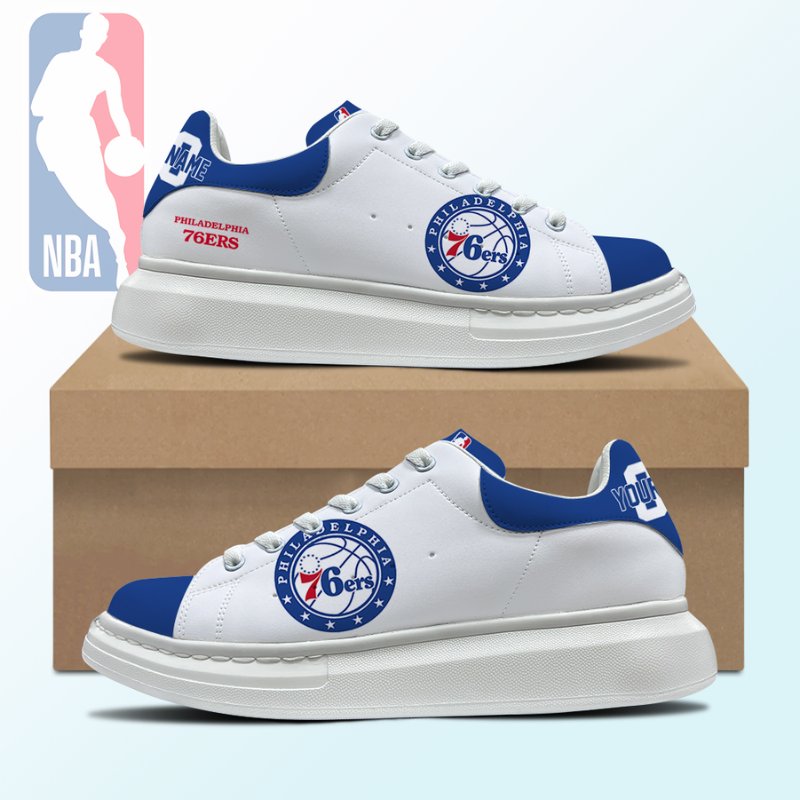 [HOT DEAL] NEW CUSTOMIZED NBA26 P76 PHILADELPHIA 76ERS MCQUEEN SHOES