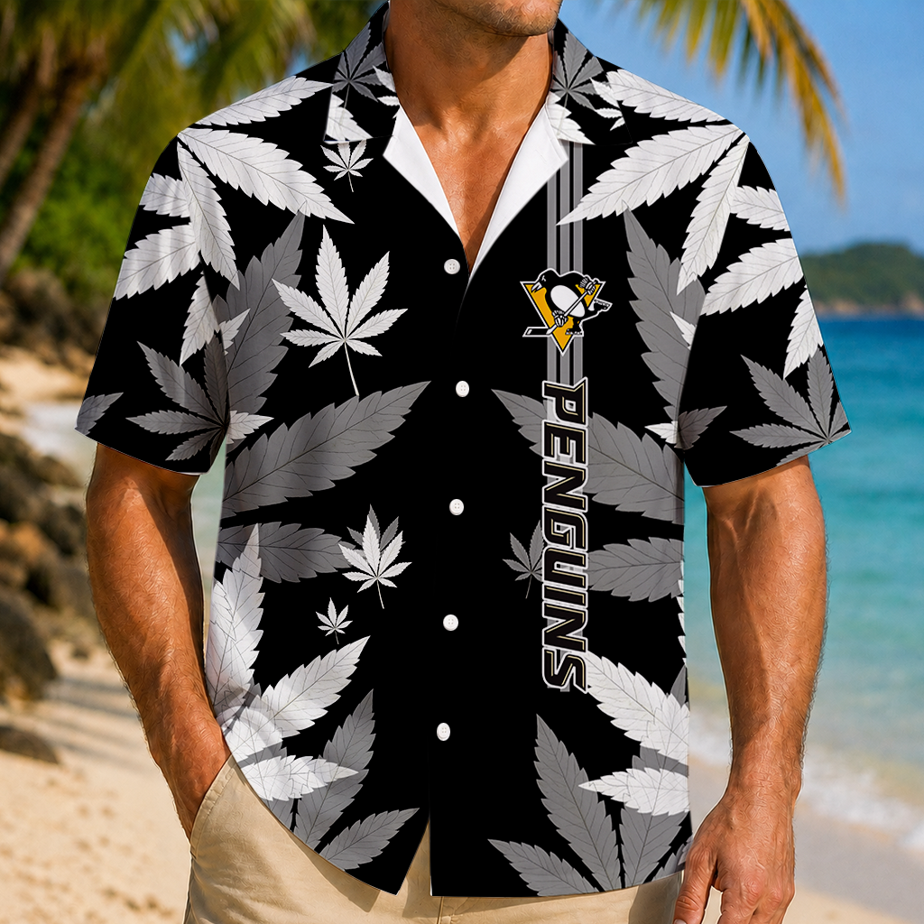LIMITED EDITION - NEW CUSTOMIZED NHL26 PBP PITTSBURGH PENGUINS UNISEX HAWAIIAN SHIRT