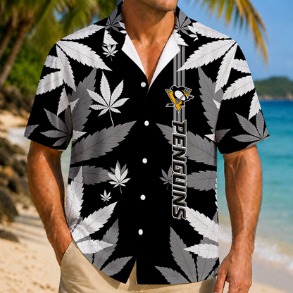 LIMITED EDITION - NEW CUSTOMIZED NHL26 PBP PITTSBURGH PENGUINS UNISEX HAWAIIAN SHIRT