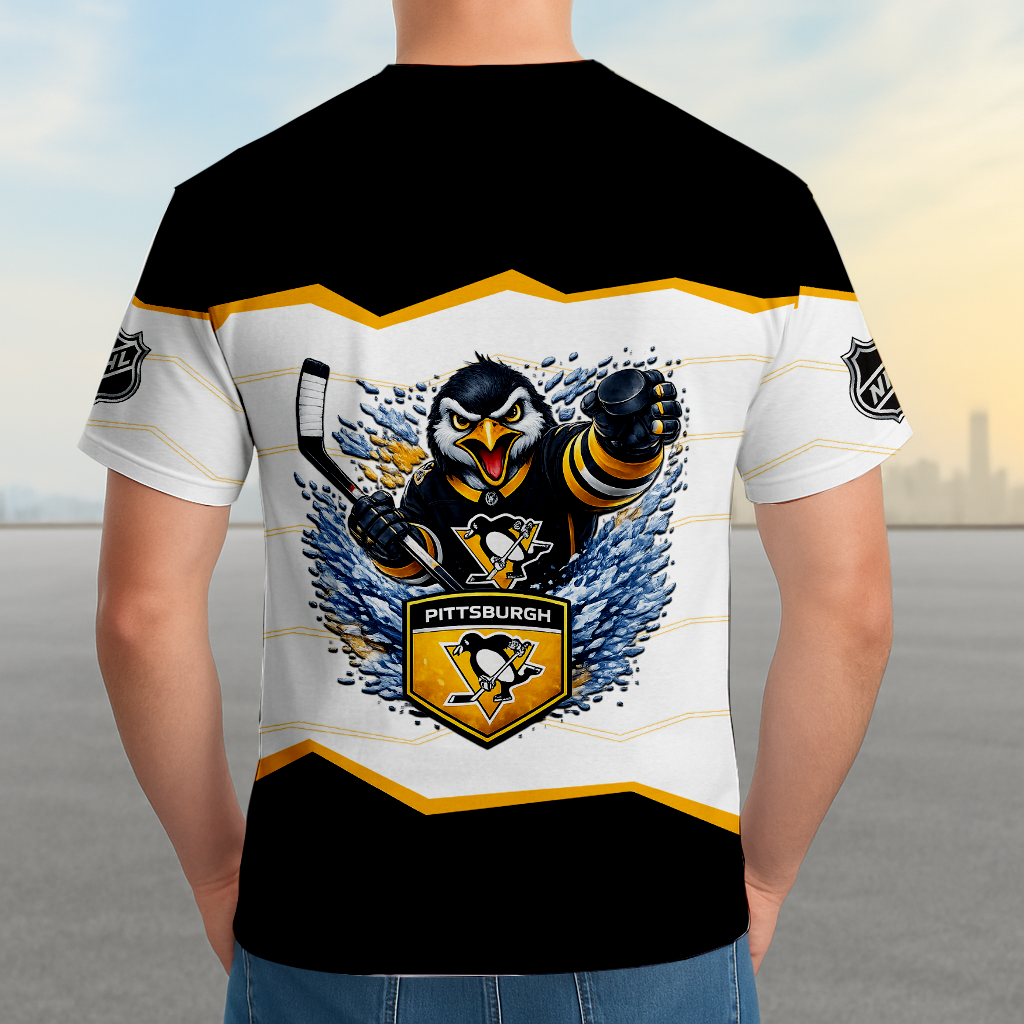 LIMITED EDITION - NEW CUSTOMIZED NHL26 PBP PITTSBURGH PENGUINS UNISEX T-SHIRT, SWEATSHIRTS, HOODIE & JACKETS