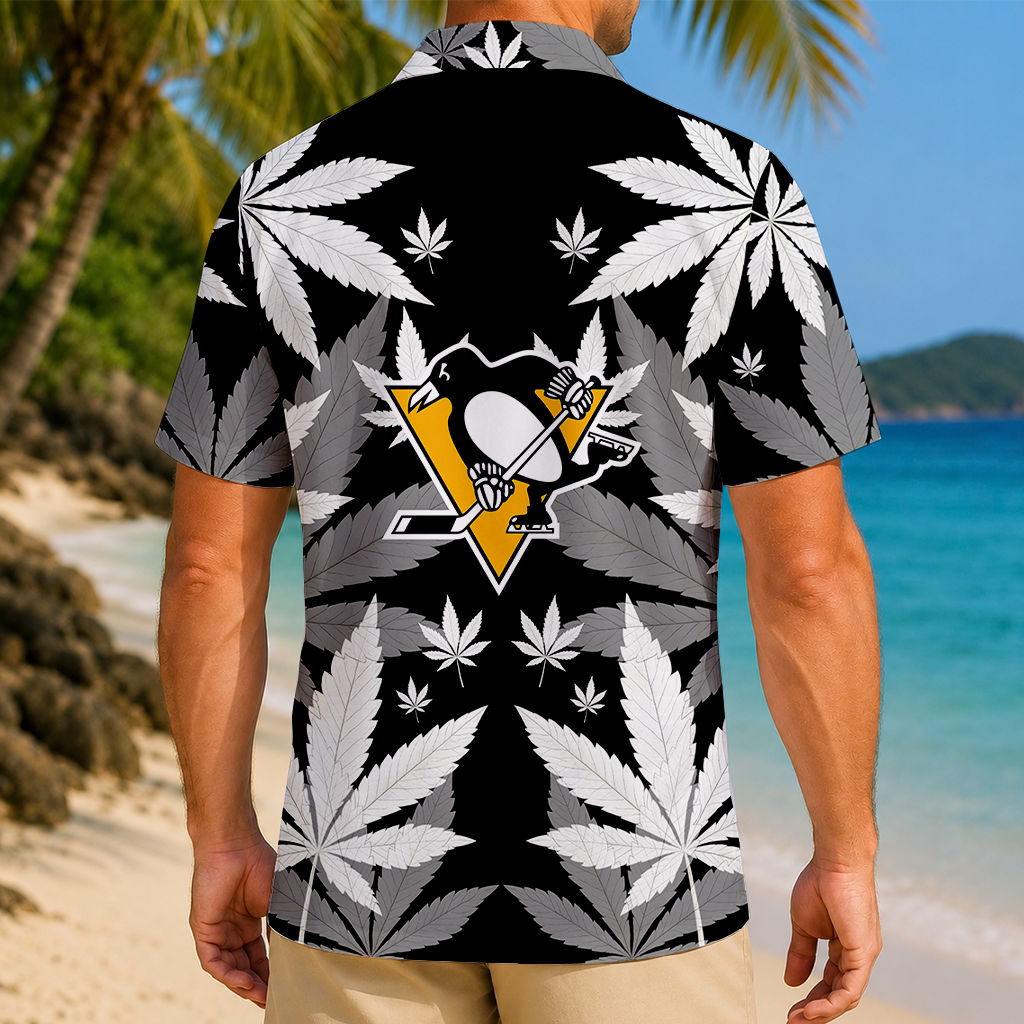 LIMITED EDITION - NEW CUSTOMIZED NHL26 PBP PITTSBURGH PENGUINS UNISEX HAWAIIAN SHIRT