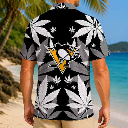 LIMITED EDITION - NEW CUSTOMIZED NHL26 PBP PITTSBURGH PENGUINS UNISEX HAWAIIAN SHIRT