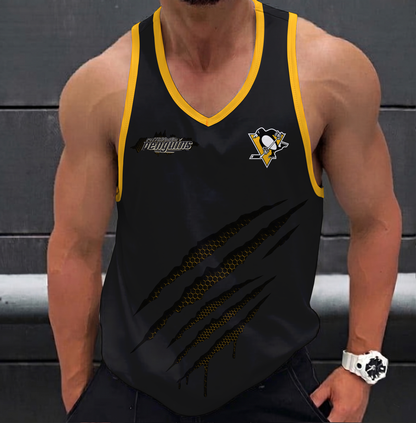 LIMITED EDITION - NEW CUSTOMIZED NHL26 PBP PITTSBURGH PENGUINS UNISEX TANK TOP