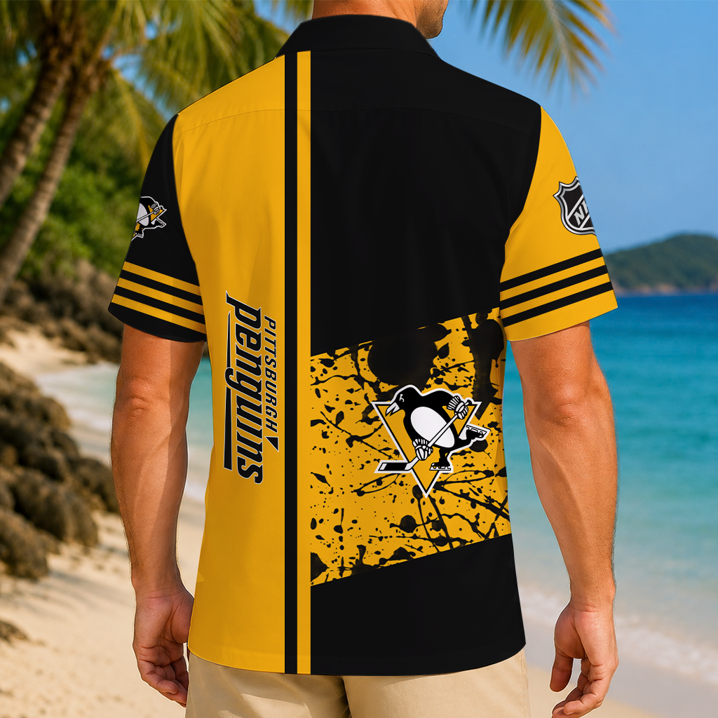 LIMITED EDITION - NEW CUSTOMIZED NHL26 PBP PITTSBURGH PENGUINS UNISEX HAWAIIAN SHIRT