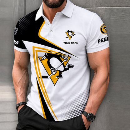 FINAL SALE - NEW CUSTOMIZED NHL26 PBP PITTSBURGH PENGUINS POLO SHIRT, ZIP POLO SHIRT, T-SHIRTS, HOODIE, ZIP HOODIE & SWEATSHIRT