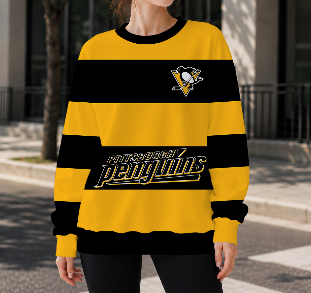 SPECIAL EDITION - NEW CUSTOMIZED NHL26 PBP PITTSBURGH PENGUINS UNISEX SWEATSHIRT