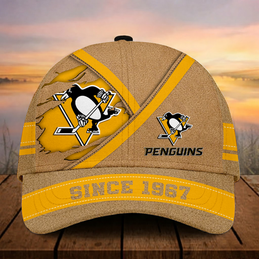 LIMITED EDITION - NEW CUSTOMIZED NHL26 PBP PITTSBURGH PENGUINS CLASSIC CAP