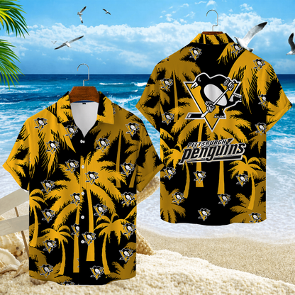 LIMITED EDITION - NEW CUSTOMIZED NHL26 PBP PITTSBURGH PENGUINS UNISEX HAWAIIAN SHIRT