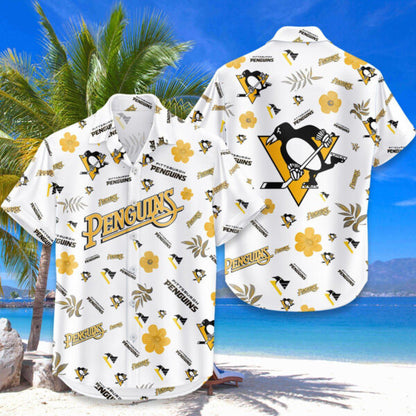 LIMITED EDITION - NEW CUSTOMIZED NHL26 PBP PITTSBURGH PENGUINS UNISEX HAWAIIAN SHIRT
