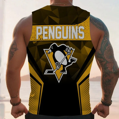 [SUPER SALE] NEW CUSTOMIZED NHL26 PBP PITTSBURGH PENGUINS UNISEX TANK TOP