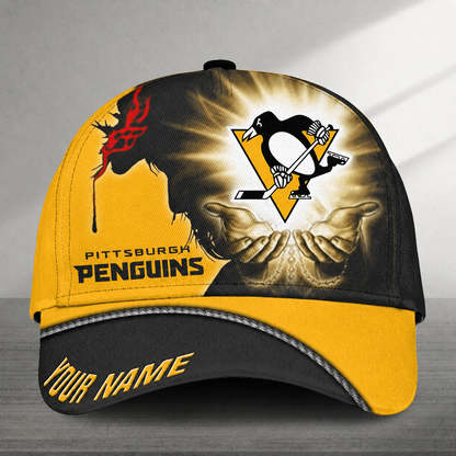 LIMITED EDITION - NEW CUSTOMIZED NHL26 PBP PITTSBURGH PENGUINS CLASSIC CAP