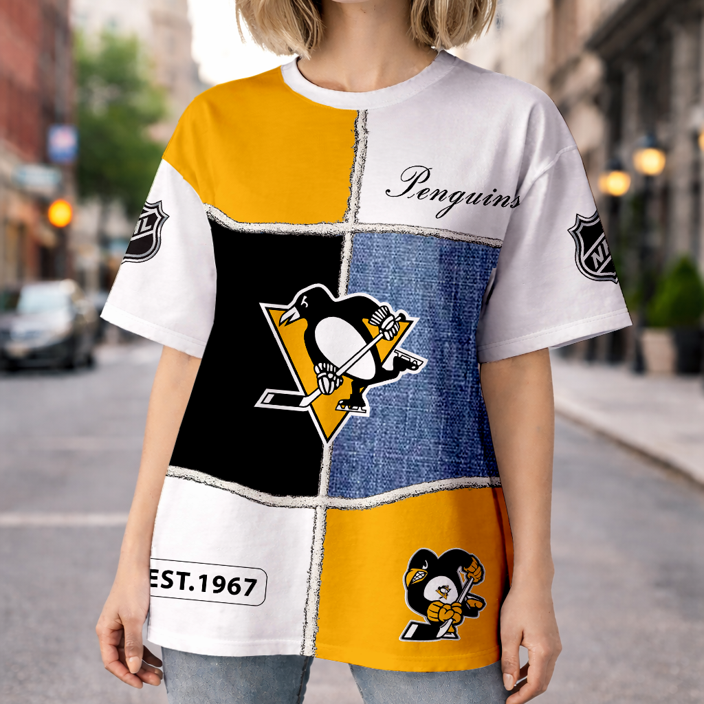 LIMITED EDITION - NEW CUSTOMIZED NHL26 PBP PITTSBURGH PENGUINS UNISEX T-SHIRT, SWEATSHIRTS, HOODIE & JACKETS